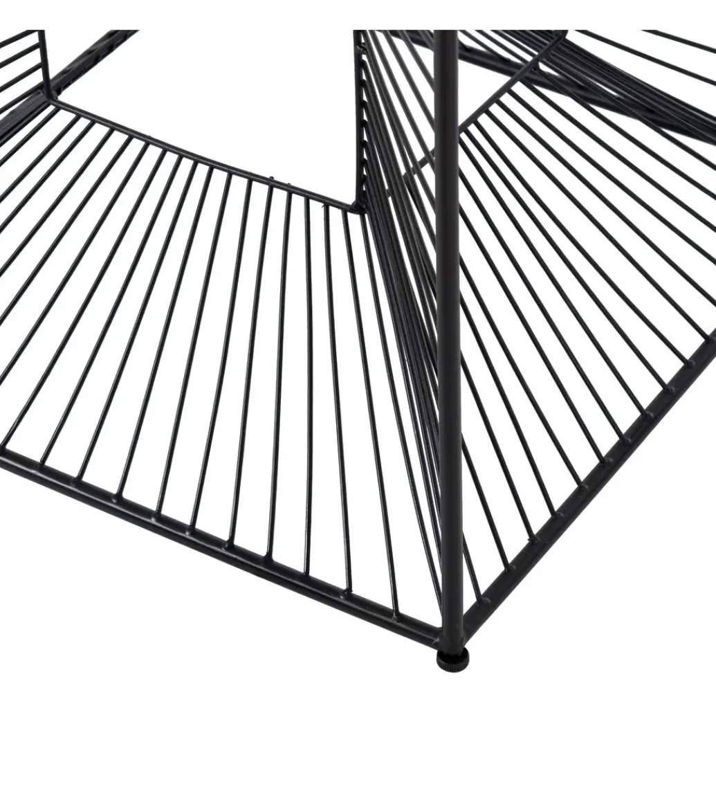 Zona-Design Stolik kawowy GEMETRO 45 cm czarny