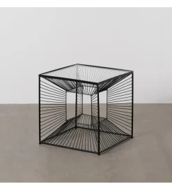 Zona-Design Stolik kawowy GEMETRO 45 cm czarny