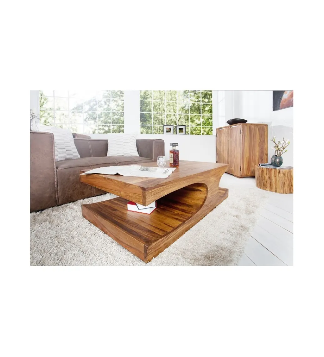 Invicta Interior Stolik kawowy Goa 118 cm drewno Sheesham