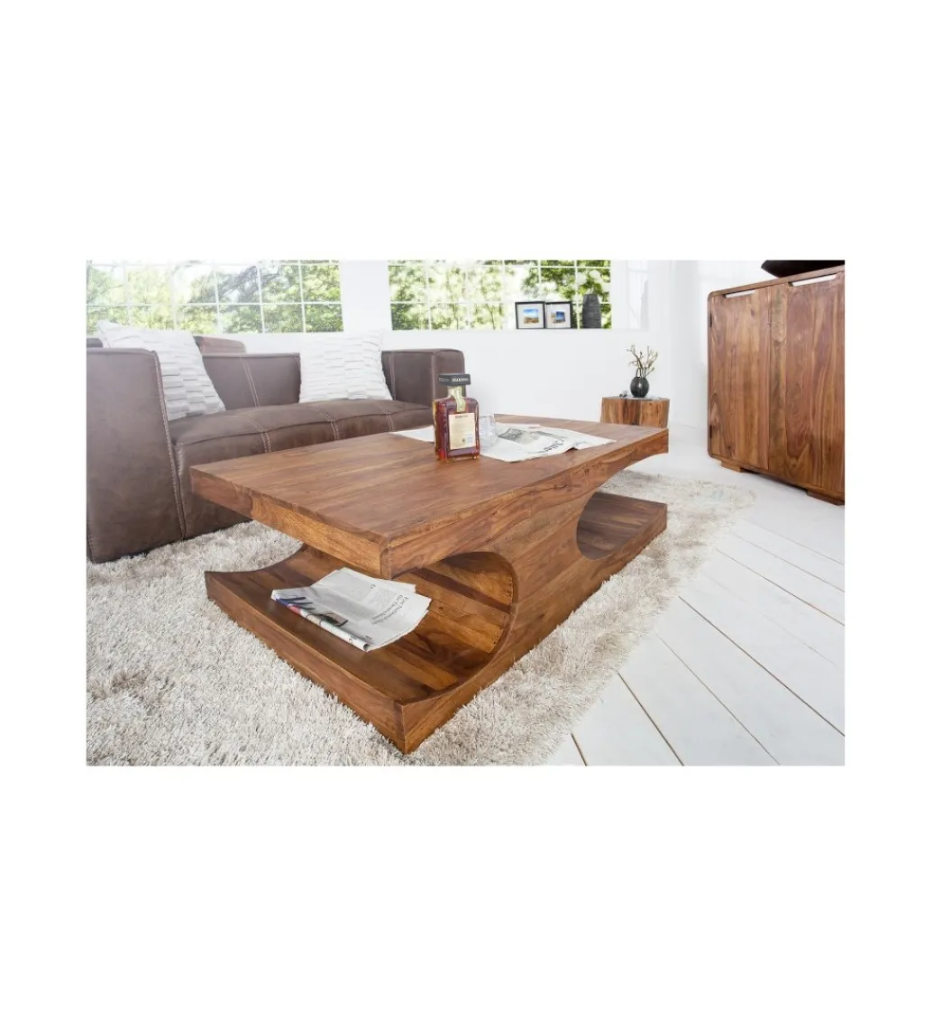 Invicta Interior Stolik kawowy Goa 118 cm drewno Sheesham