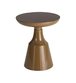 Zona-Design Stolik kawowy HAERW 61 cm brązowy