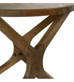 Zona-Design Stolik kawowy HOKE 60 cm drewno mango