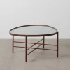 Zona-Design Stolik kawowy INDUSTRIAL 78 cm Ciemna Terakota