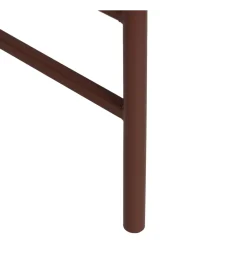 Zona-Design Stolik kawowy INDUSTRIAL 55 cm Ciemna Terakota