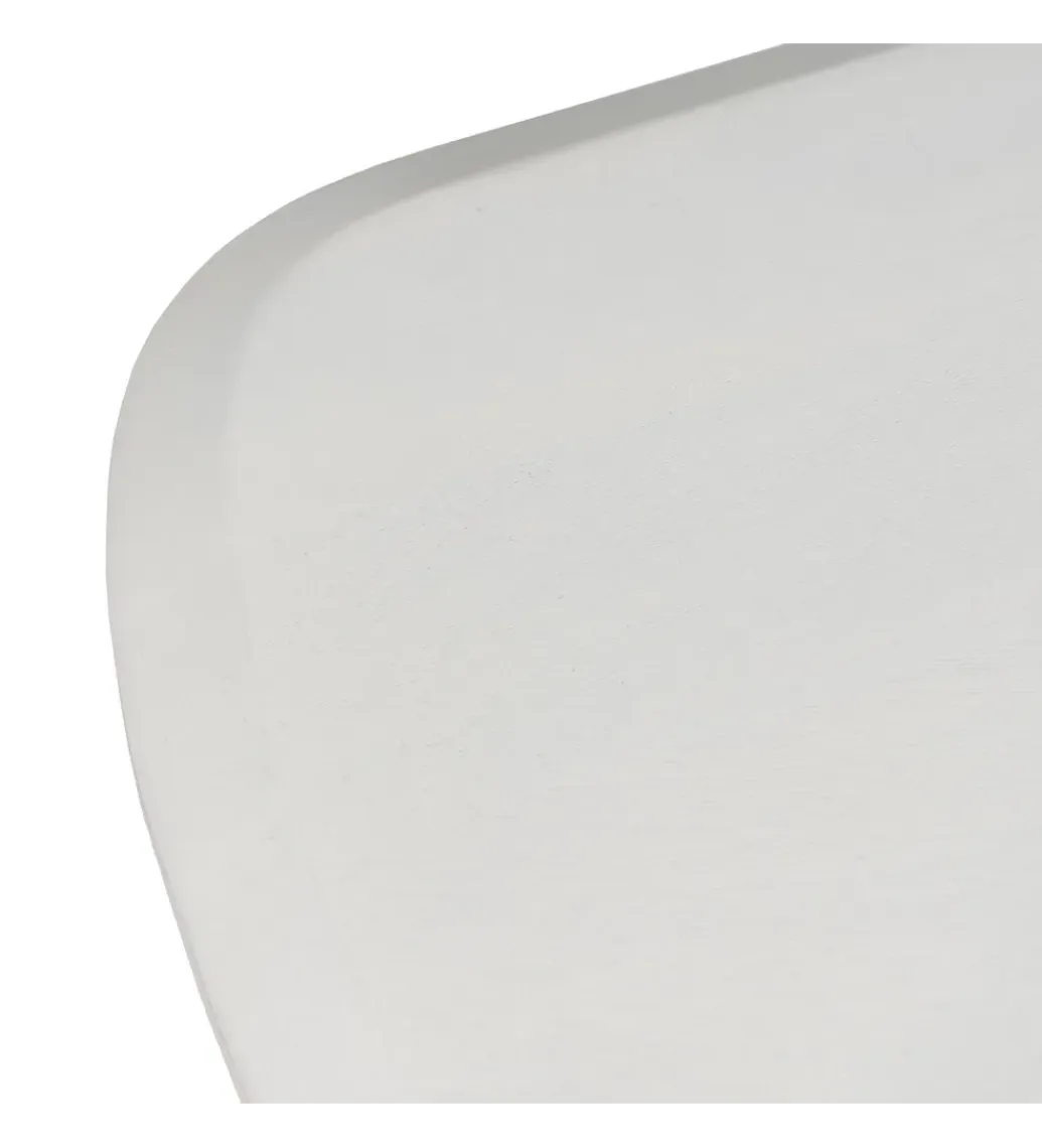 Zona-Design Stolik kawowy KARAZ 130 cm drewno akacja różowo-biały