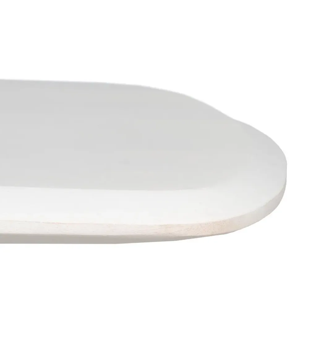 Zona-Design Stolik kawowy KARAZ 130 cm drewno akacja różowo-biały