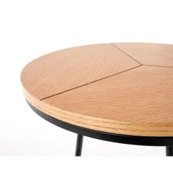 Halmar Stolik kawowy KARIDA 45 cm w optyce dębu