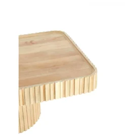 L&L Stolik kawowy KIOTO 120 cm drewno mango