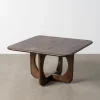 Zona-Design Stolik kawowy KIRITON 80 cm drewno mango