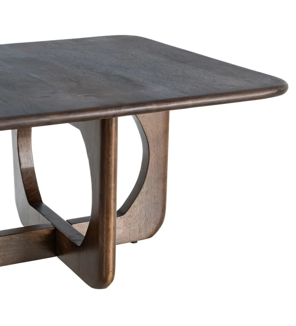 Zona-Design Stolik kawowy KIRITON 80 cm drewno mango