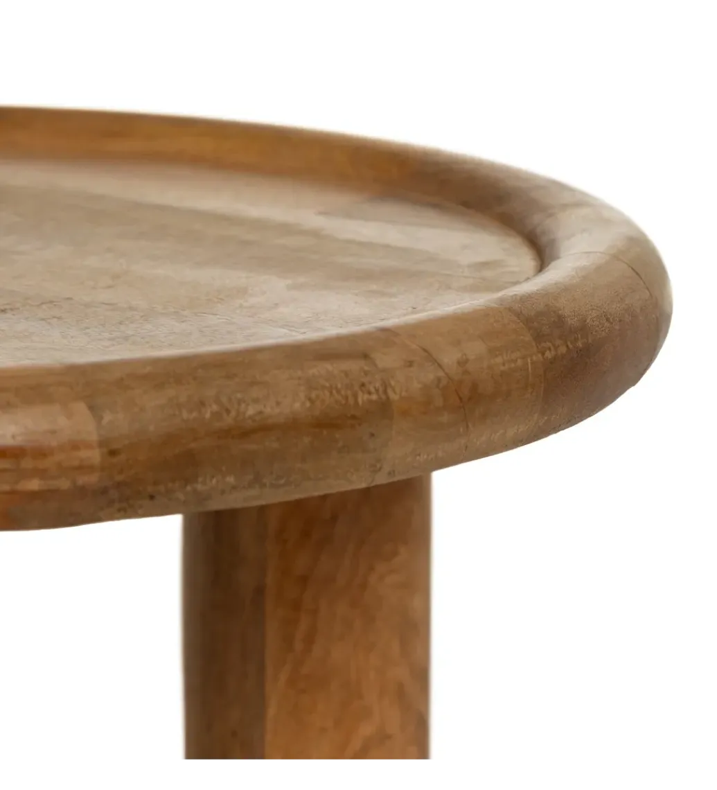 Zona-Design Stolik kawowy KODI 50 cm drewno mango