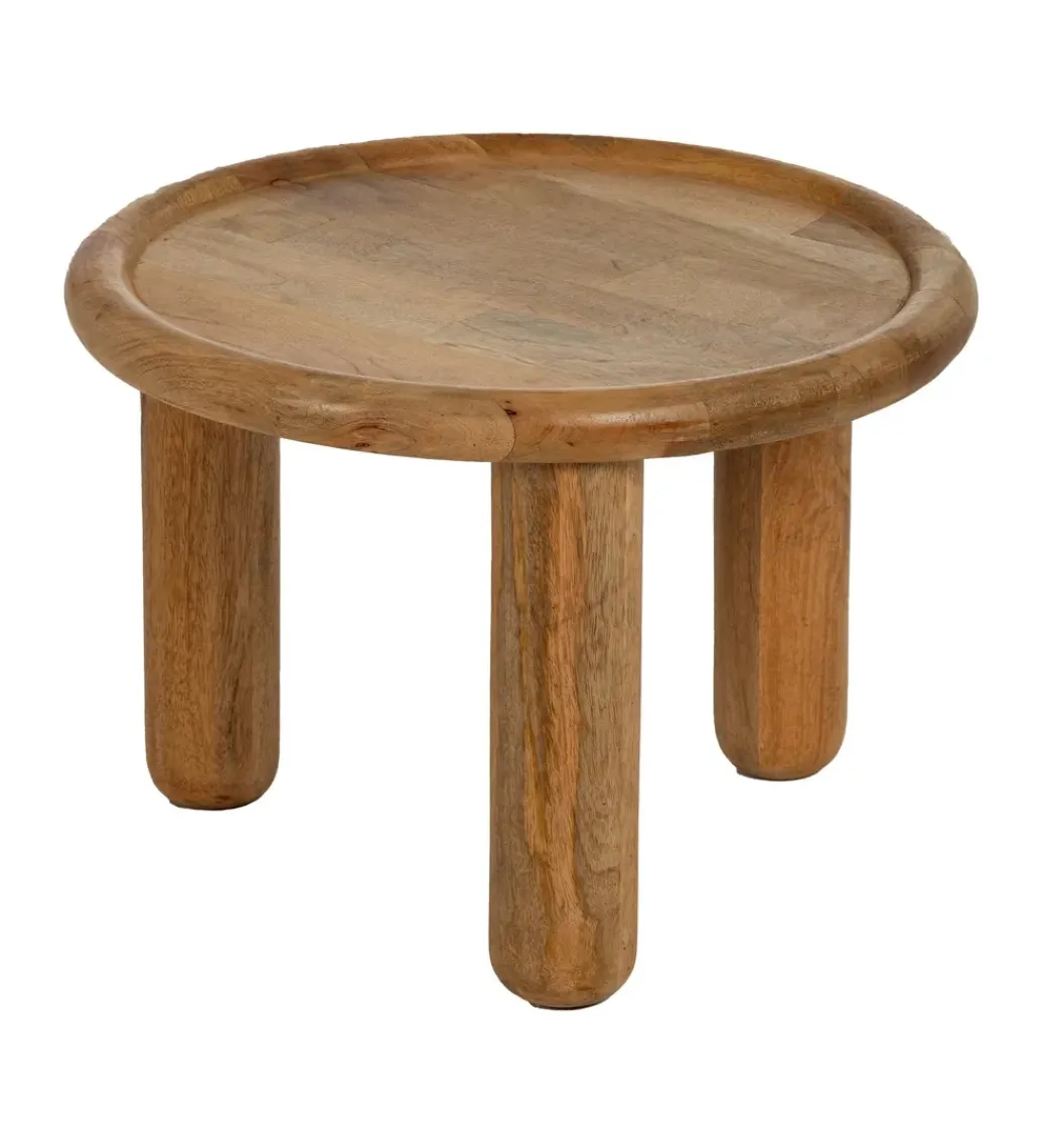Zona-Design Stolik kawowy KODI 50 cm drewno mango