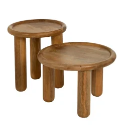 Zona-Design Stolik kawowy KODI 42 cm drewno mango