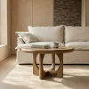 Zona-Design Stolik kawowy KONECEN 77 cm drewno mango