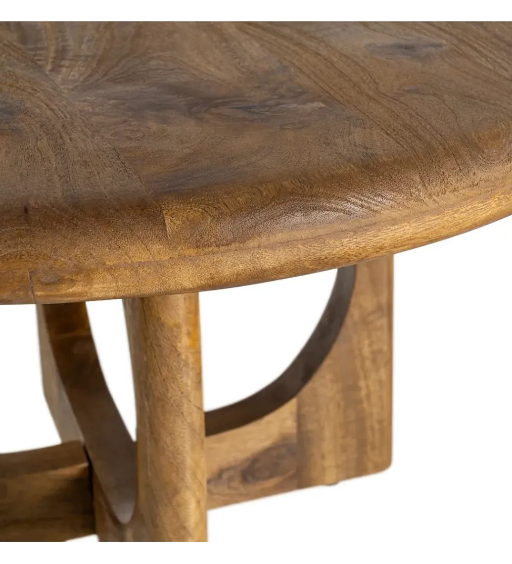 Zona-Design Stolik kawowy KONECEN 77 cm drewno mango