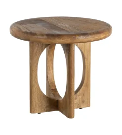 Zona-Design Stolik kawowy KONECEN 55 cm drewno mango