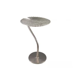 Imeri Stolik kawowy KUFUMU 41 cm srebrny