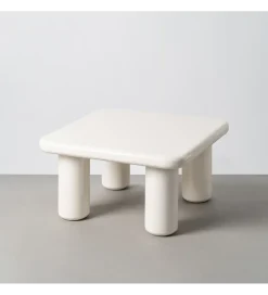 Zona-Design Stolik kawowy LACADO 78 cm kremowy