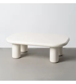 Zona-Design Stolik kawowy LACADO 118 cm kremowy