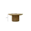 LF-Design Stolik kawowy LUSAN 80 cm drewno teak