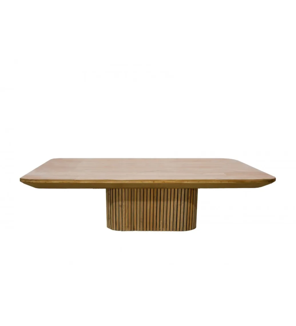LF-Design Stolik kawowy LUSAN 120 cm drewno teak