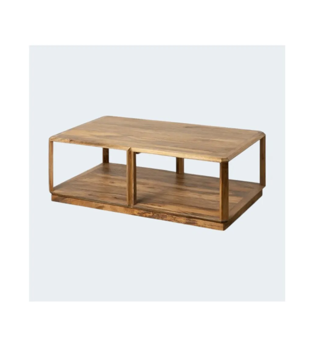 Zona-Design Stolik kawowy LUTERY 130 cm drewno mango