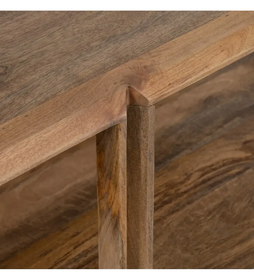 Zona-Design Stolik kawowy LUTERY 130 cm drewno mango