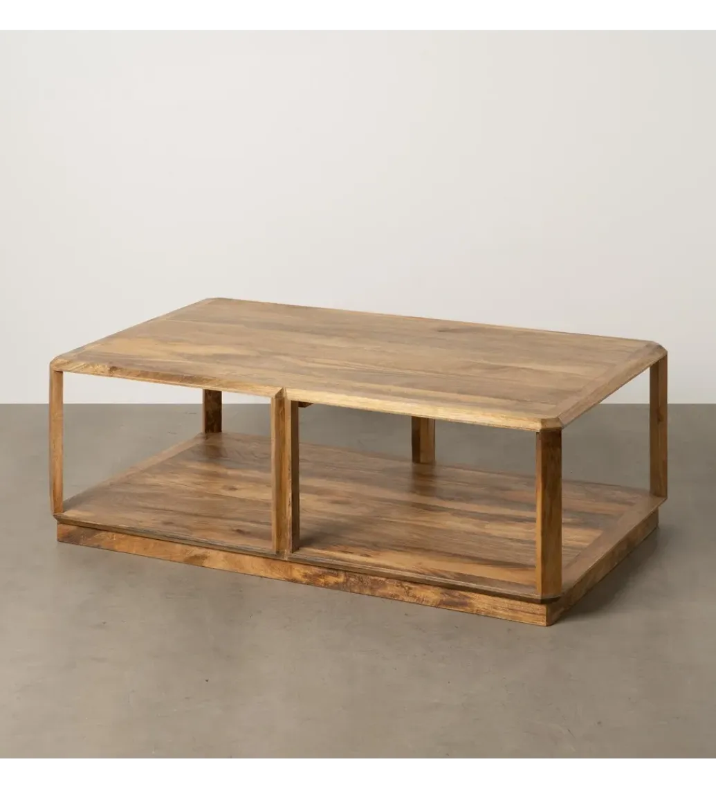 Zona-Design Stolik kawowy LUTERY 130 cm drewno mango