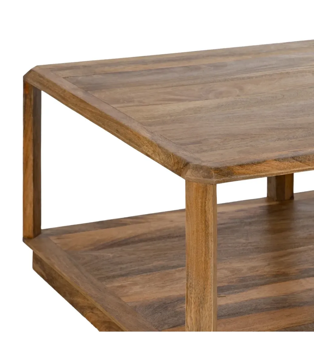 Zona-Design Stolik kawowy LUTERY 130 cm drewno mango