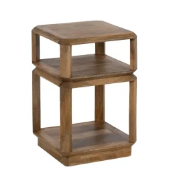 Zona-Design Stolik kawowy LUTERY 40 cm drewno mango