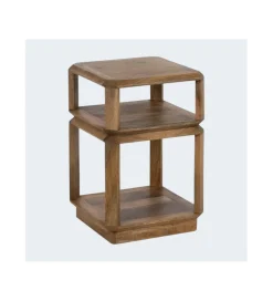 Zona-Design Stolik kawowy LUTERY 40 cm drewno mango
