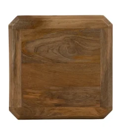 Zona-Design Stolik kawowy LUTERY 40 cm drewno mango
