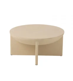 J-Line Stolik kawowy MAARK 90 cm drewno mango