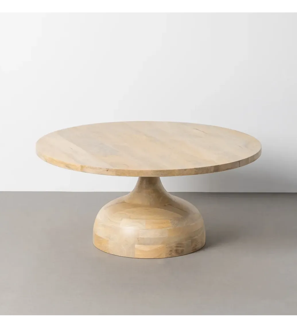 Zona-Design Stolik kawowy MASARAN 90 cm drewno mango