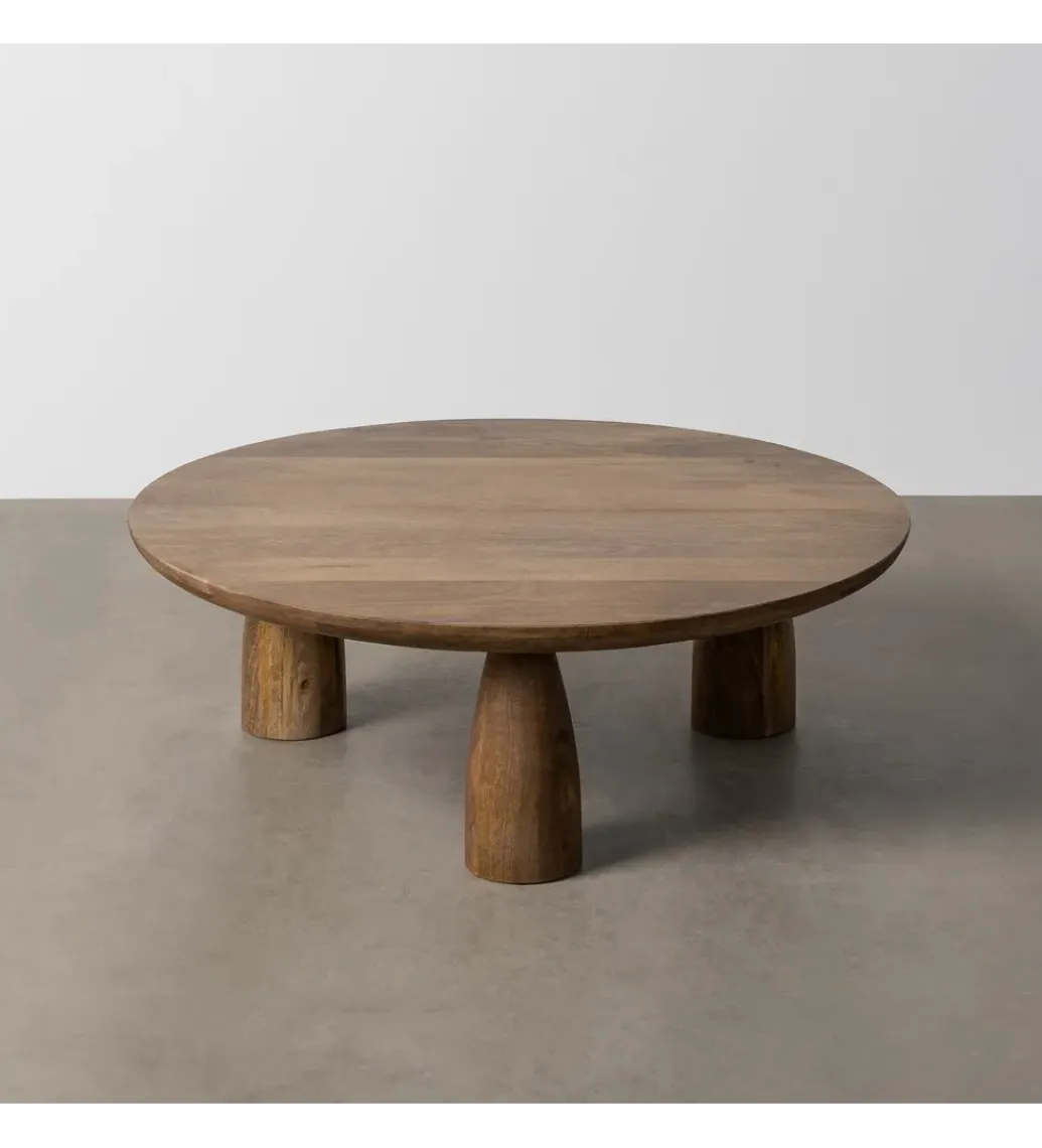 Zona-Design Stolik kawowy MENT 90 cm drewno mango