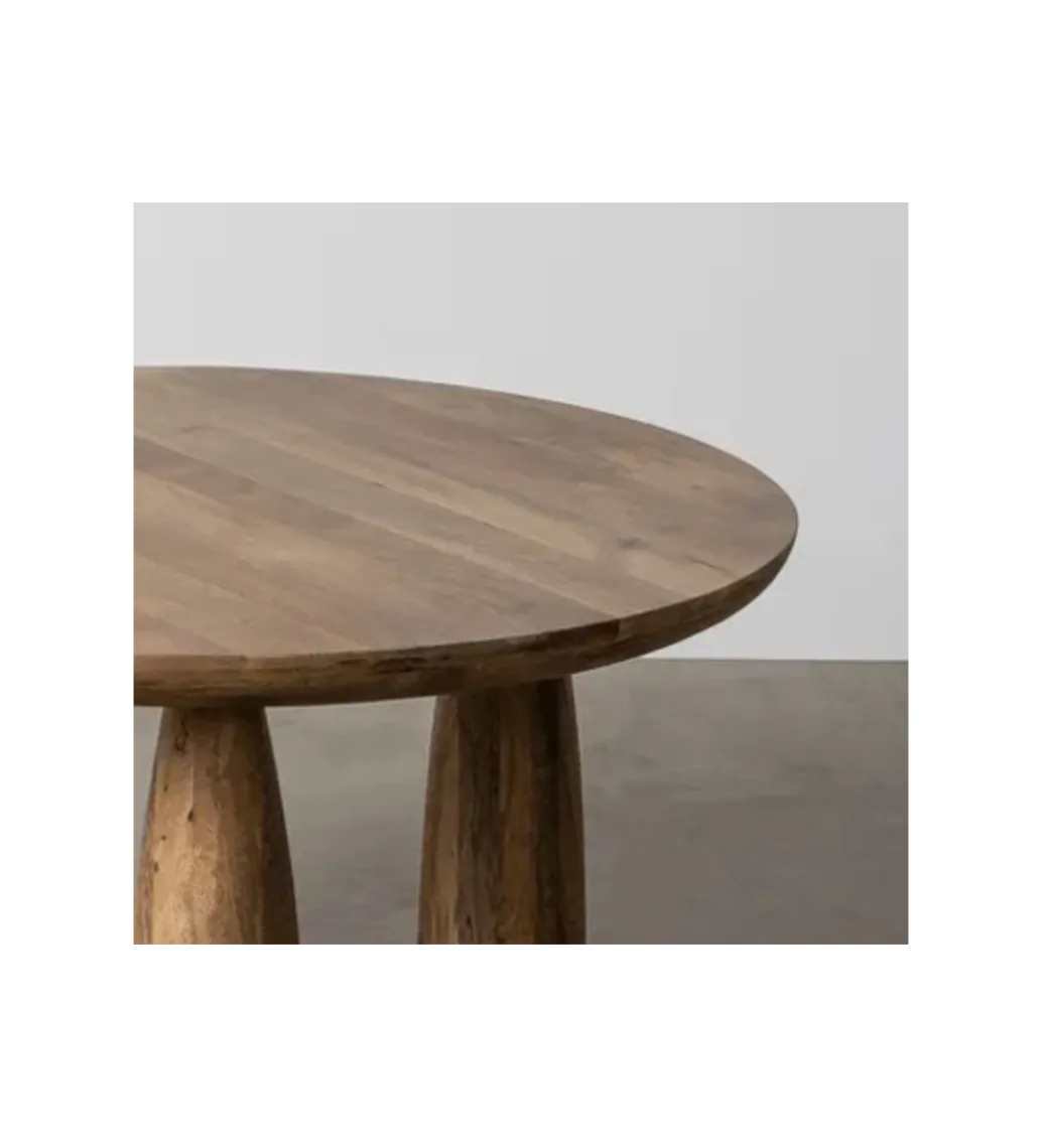 Zona-Design Stolik kawowy MENT 90 cm drewno mango