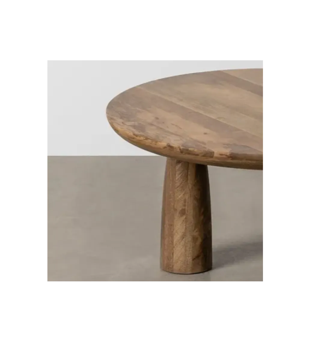 Zona-Design Stolik kawowy MENT 90 cm drewno mango