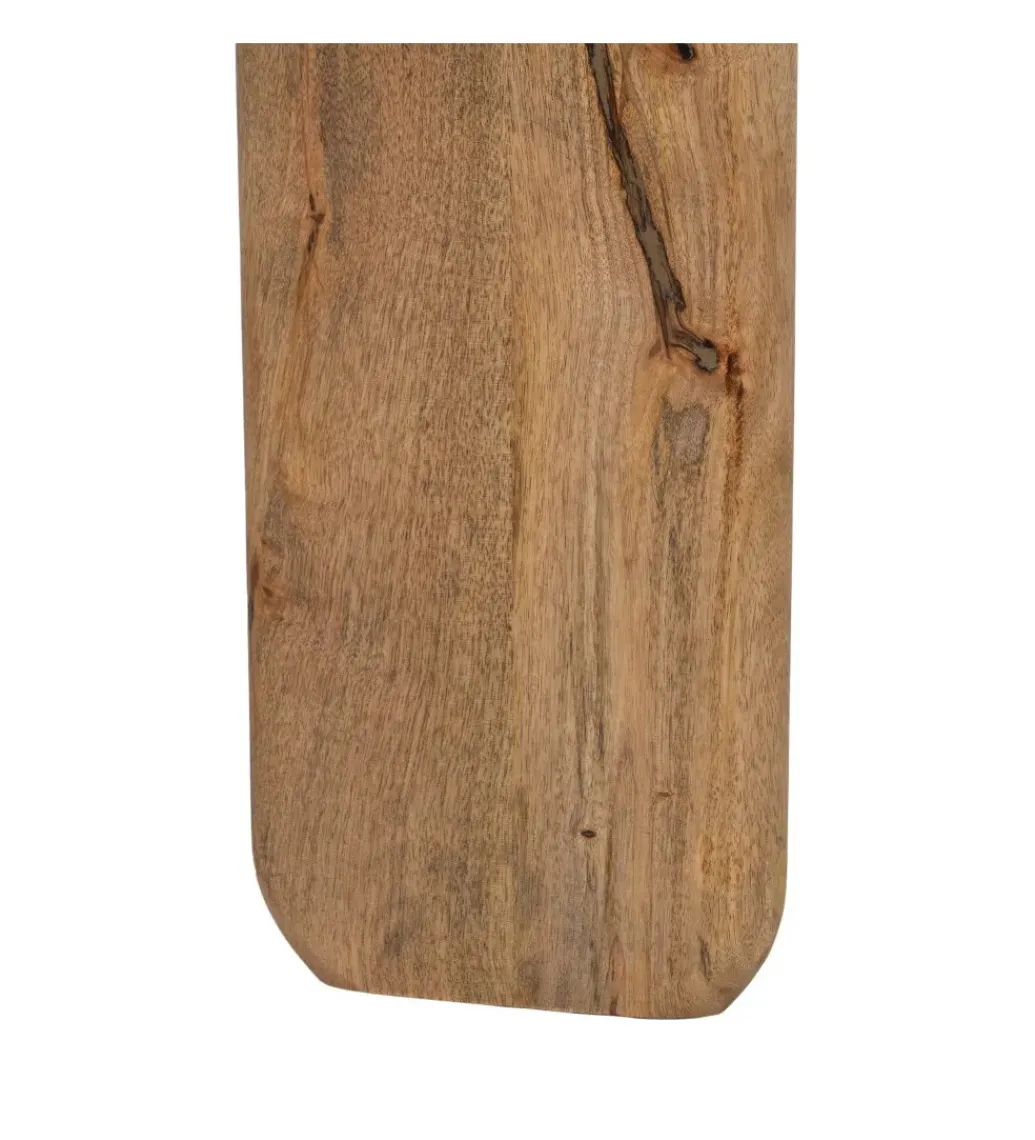 DENZO Stolik kawowy MEZNATRE 120 cm drewno mango brązowe