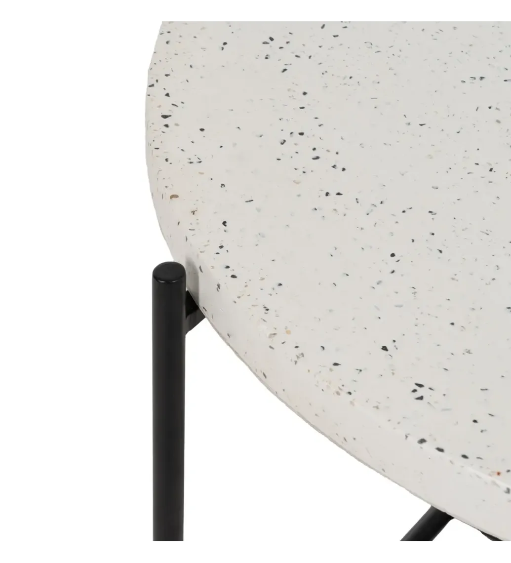 Zona-Design Stolik kawowy NATEK 68 cm beżowy