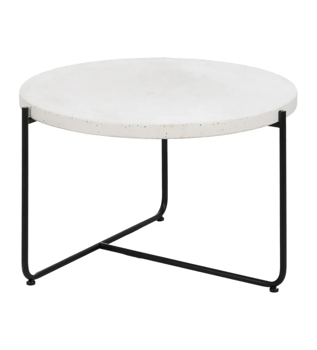 Zona-Design Stolik kawowy NATEK 68 cm beżowy