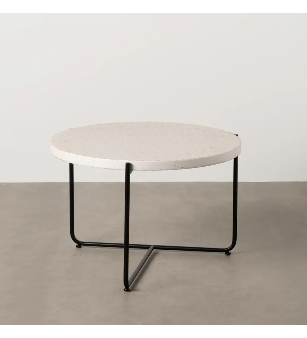 Zona-Design Stolik kawowy NATEK 68 cm beżowy