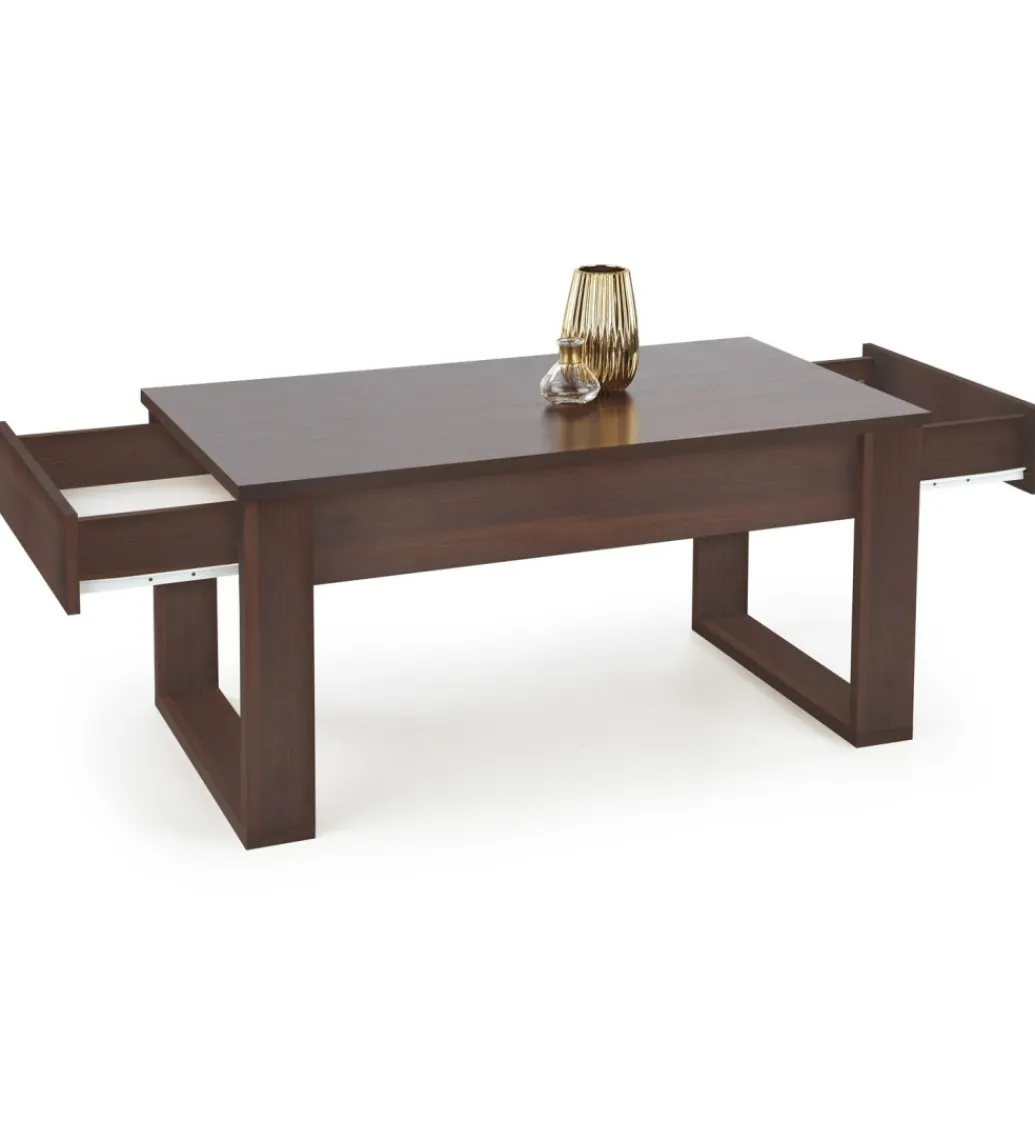 Halmar Stolik kawowy NEAMMA 110 cm w optyce ciemnego orzecha
