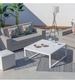 Zona-Design Stolik kawowy ogród BAJA IO 100 cm biały