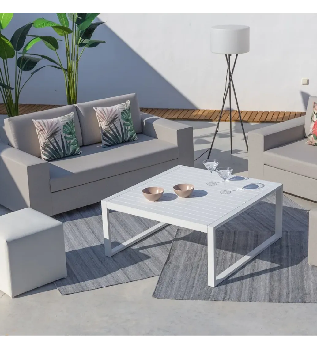 Zona-Design Stolik kawowy ogród BAJA IO 100 cm biały