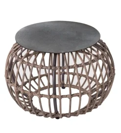 Zona-Design Stolik kawowy ogrodowy ARIKI 50 cm naturalny