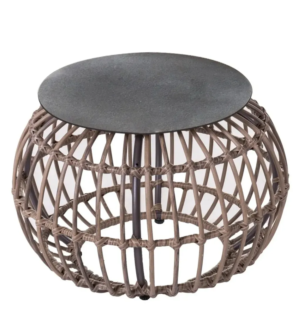 Zona-Design Stolik kawowy ogrodowy ARIKI 50 cm naturalny