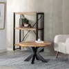 Zona-Design Stolik kawowy OLISA 80 cm drewno mango