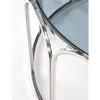 Halmar Stolik kawowy OLIVIA 80 cm srebrny