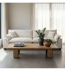 Zona-Design Stolik kawowy PINACOT 178 cm drewno sosny