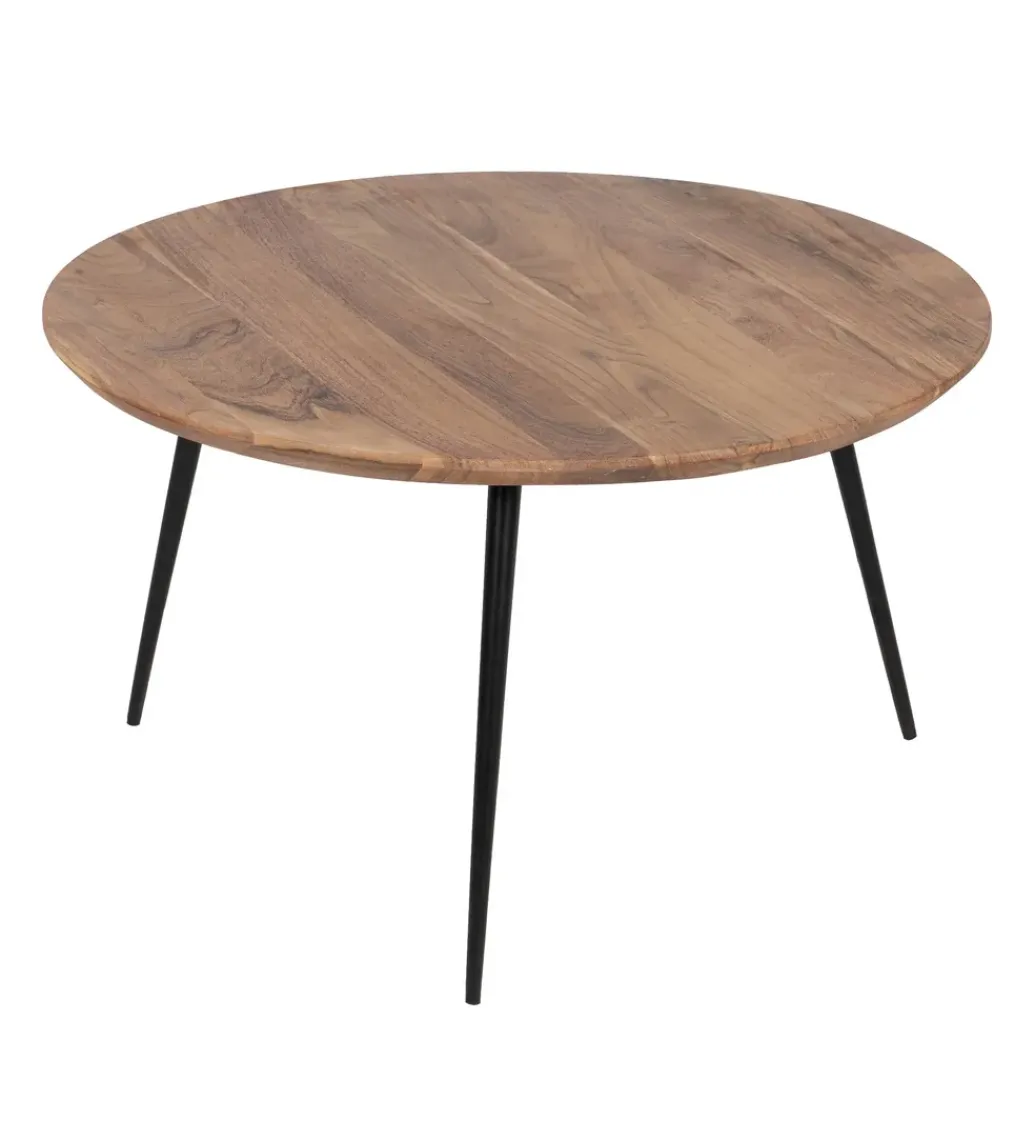 Zona-Design Stolik kawowy PIRLO SET II drewno akacja